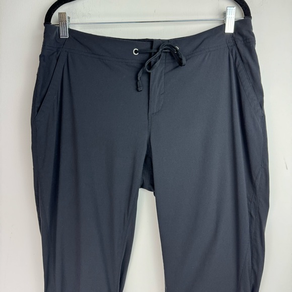 Columbia Womens Anytime Outdoor Boot Cut Pants Sz 12 Black Omni Shield - Picture 7 of 16